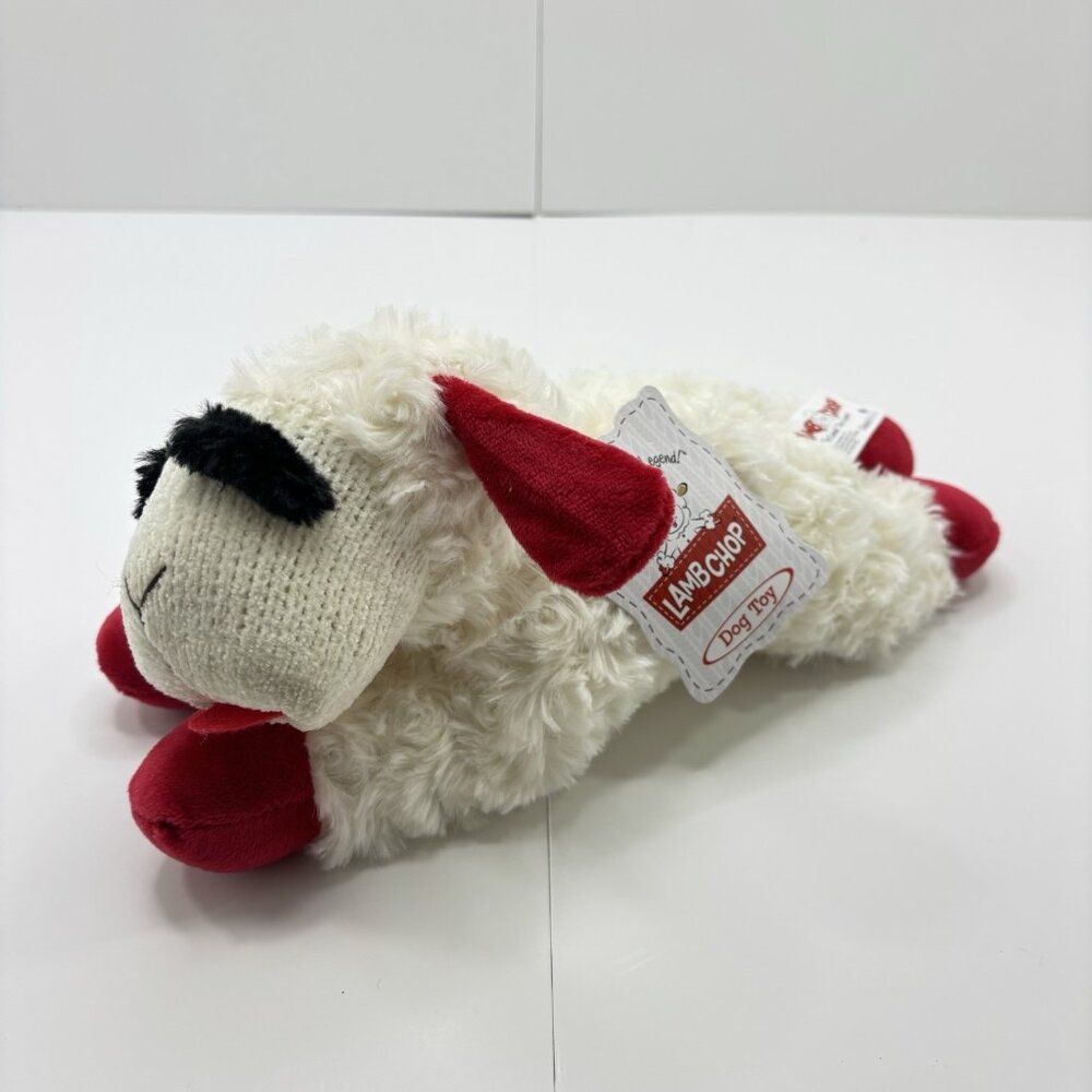 Lamb Chop Plush Squeaker Dog Toy 12” NEW w TAG